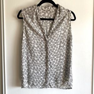 Halogen medium sleeveless top